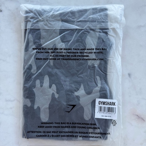 Men’s Gymshark Camo Jersey-Style T-Shirt - Picture 4 of 8